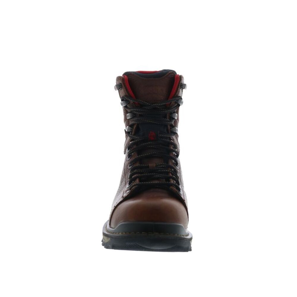 Rocky Mens Rams Horn Lace To Toe Composite Waterproof Brown Boots (NWT) - Picture 3 of 7